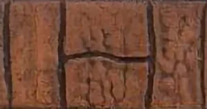 Basketweave stamp pattern